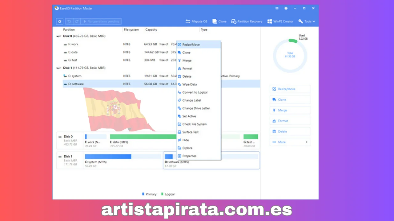 Easeus Partition Master