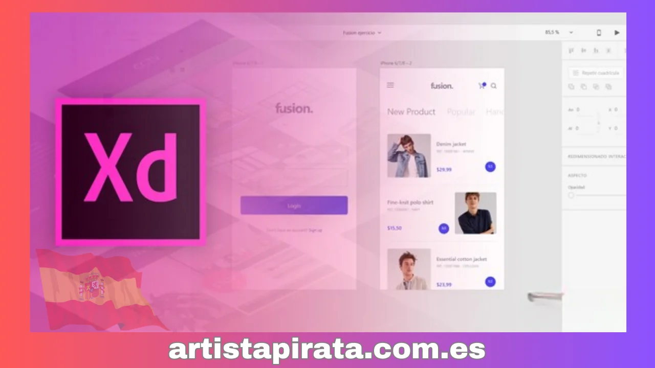 La herramienta de diseño web líder en el mundo Adobe XD