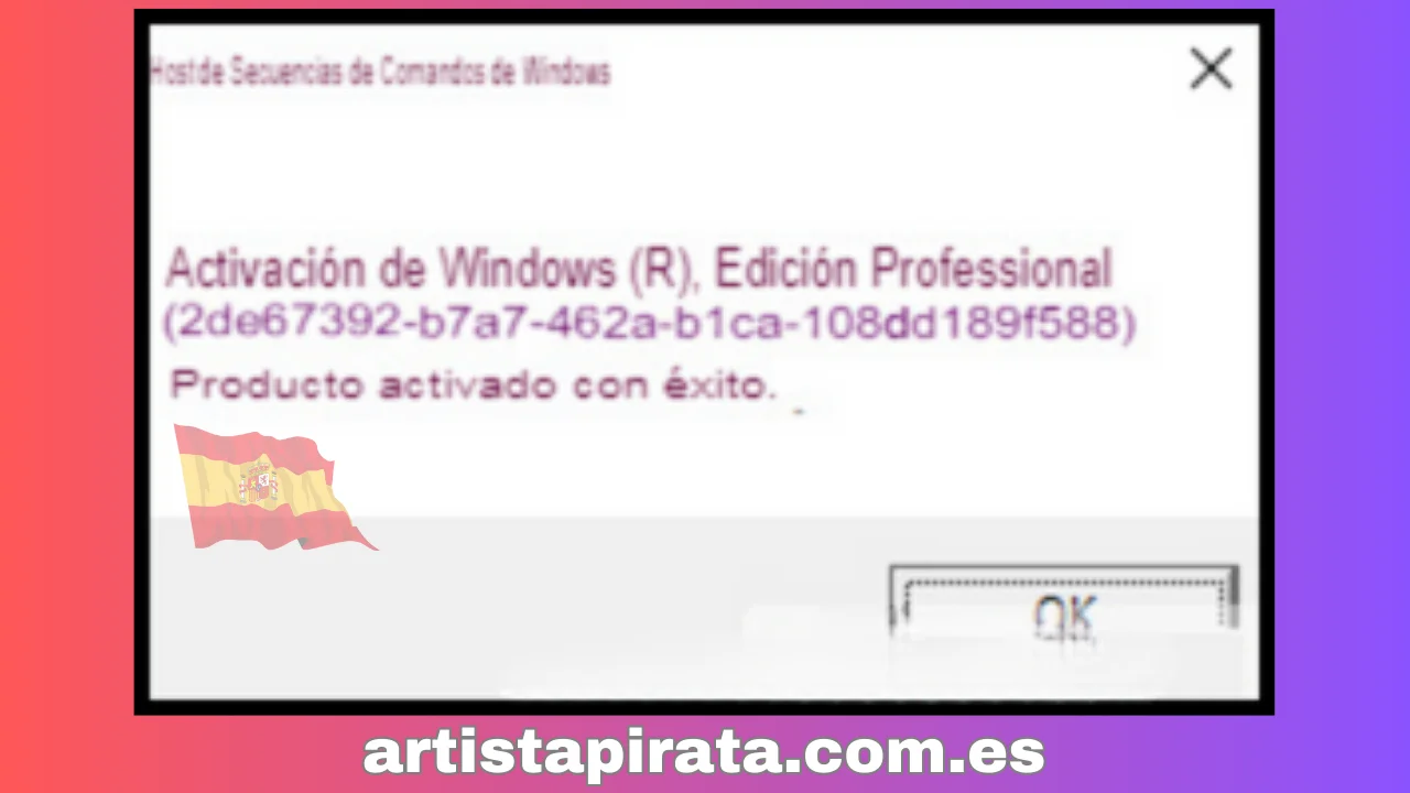 Windows se activó exitosamente