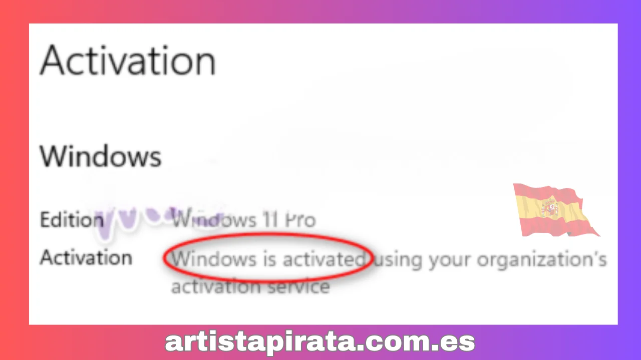windows 11 se activó exitosamente