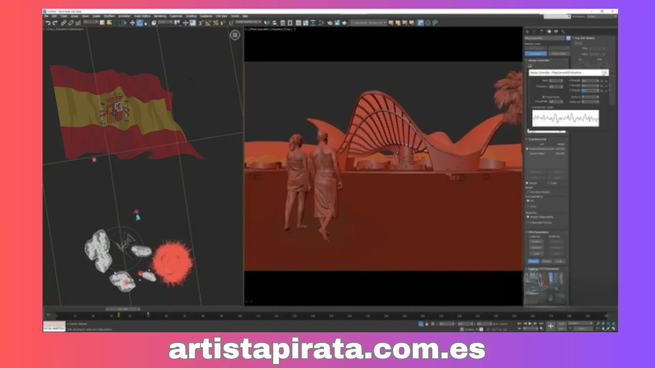 Características destacadas de 3Ds Max 2024