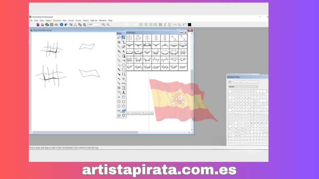 ChemDraw proporciona a los usuarios una amplia gama de herramientas de dibujo flexibles