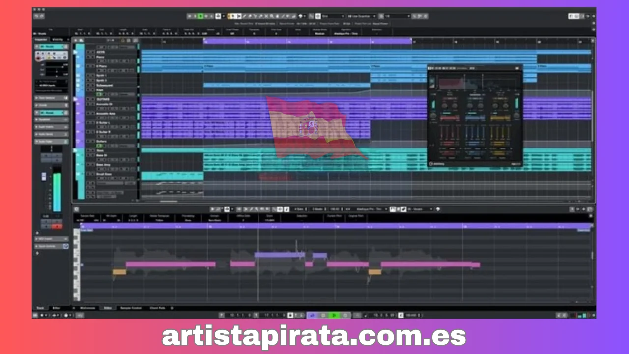 Interfaz Cubase 12