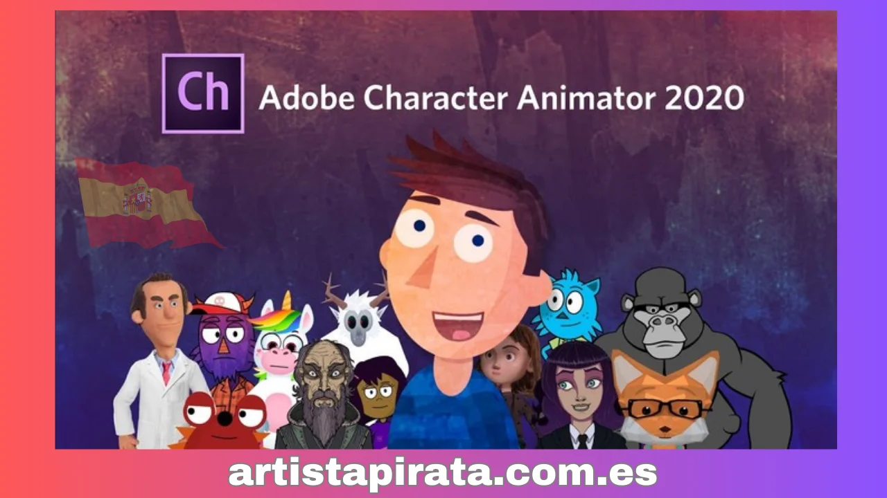 Software de captura de movimiento Animador de personajes de Adobe