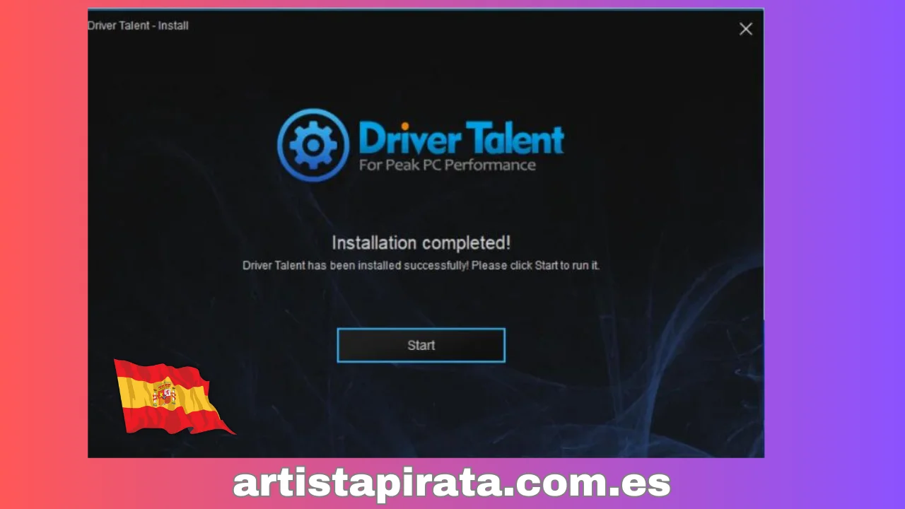 Driver Talent Pro Instalación paso 3