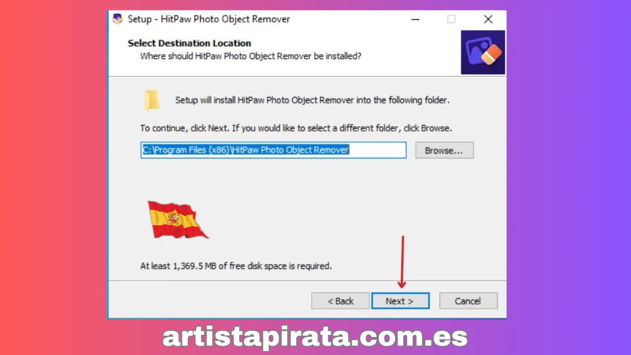 HitPaw Photo Object Remover Paso 4