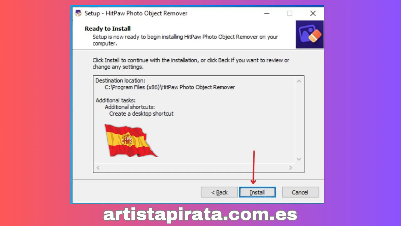 HitPaw Photo Object Remover Paso 6