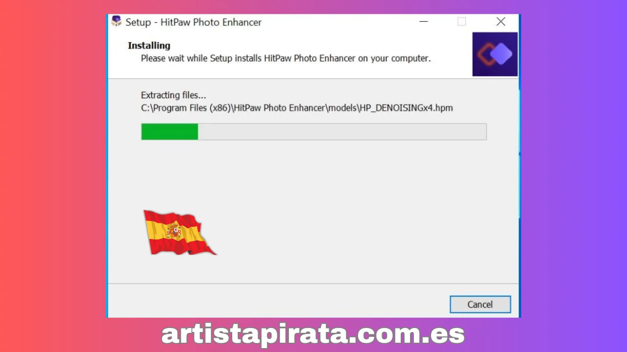 Mejorador de fotos Hitpaw Paso 7