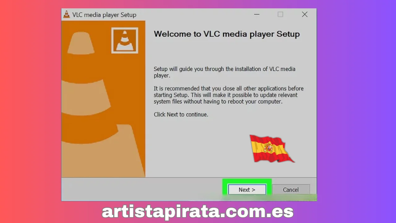 VLC Media Player Paso 7