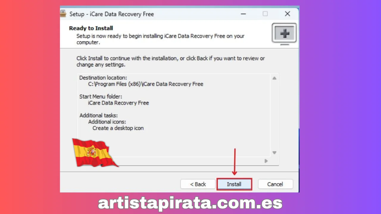 iCare Data Recovery Pro Paso 7